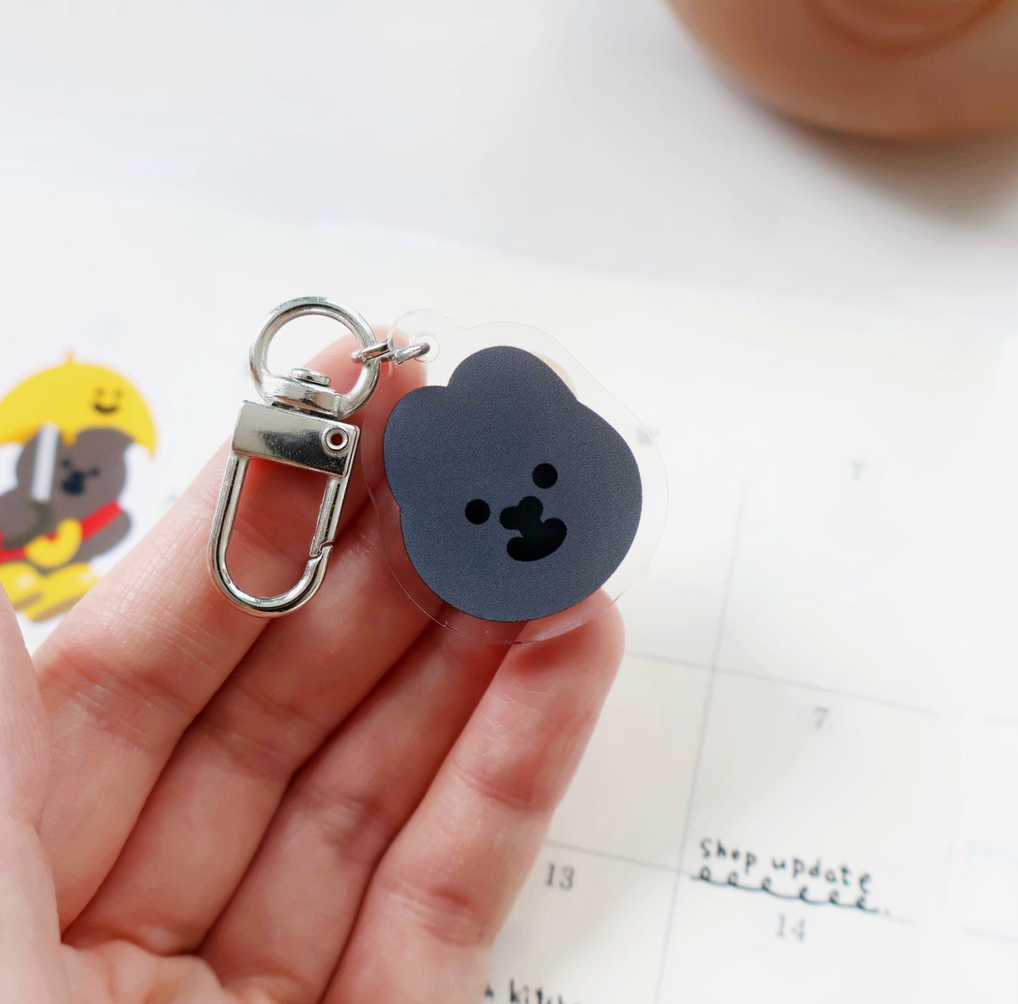 MoMo Rabbit Keychain