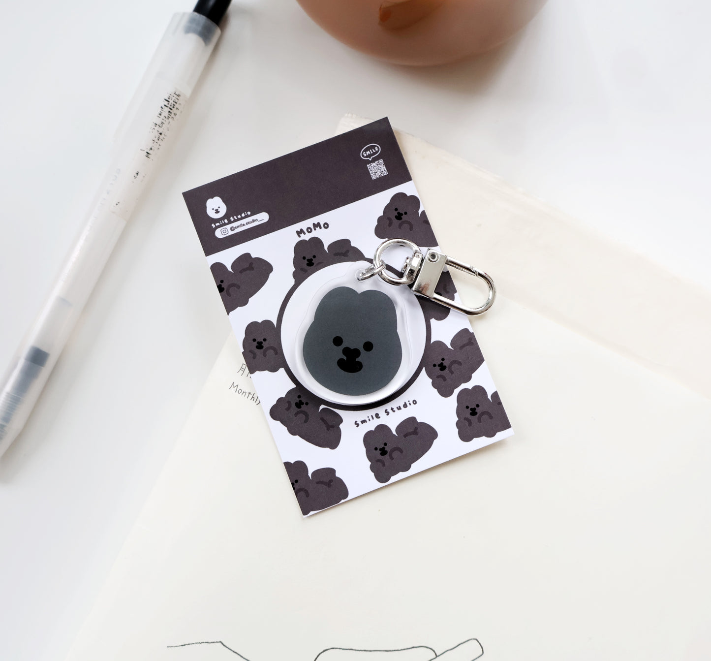 MoMo Rabbit Keychain