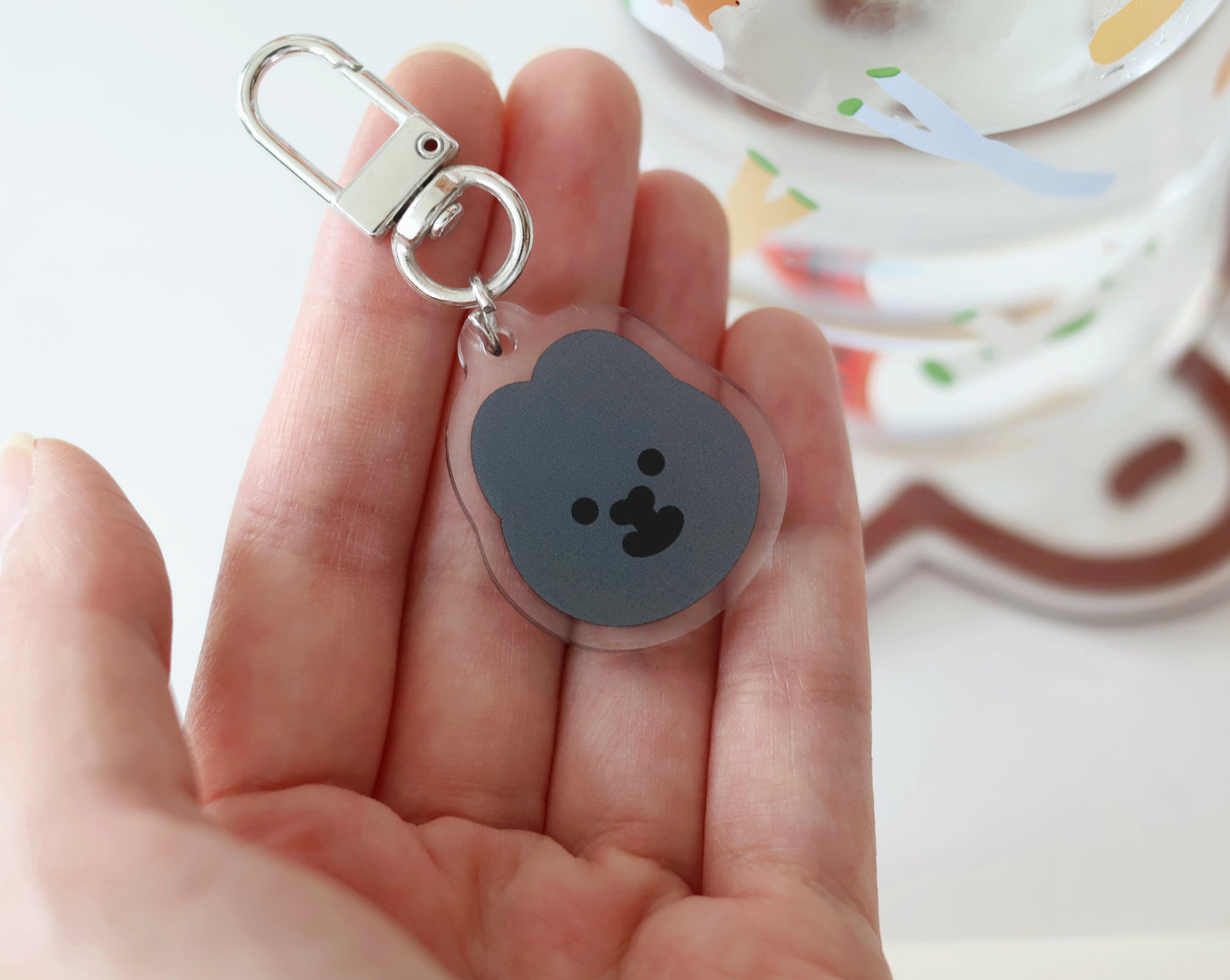 MoMo Rabbit Keychain