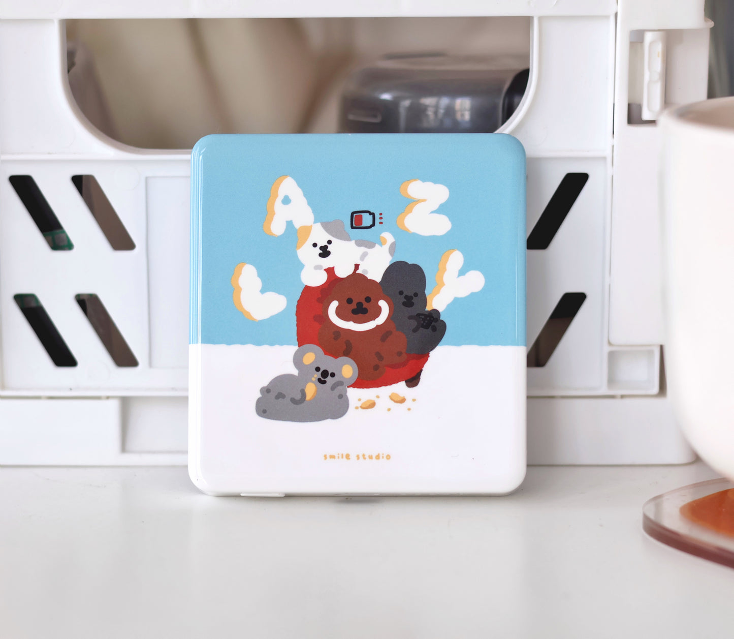 (Vinnic x Smile Studio) Lazy Smile Friends Magnetic Wireless Powerbank
