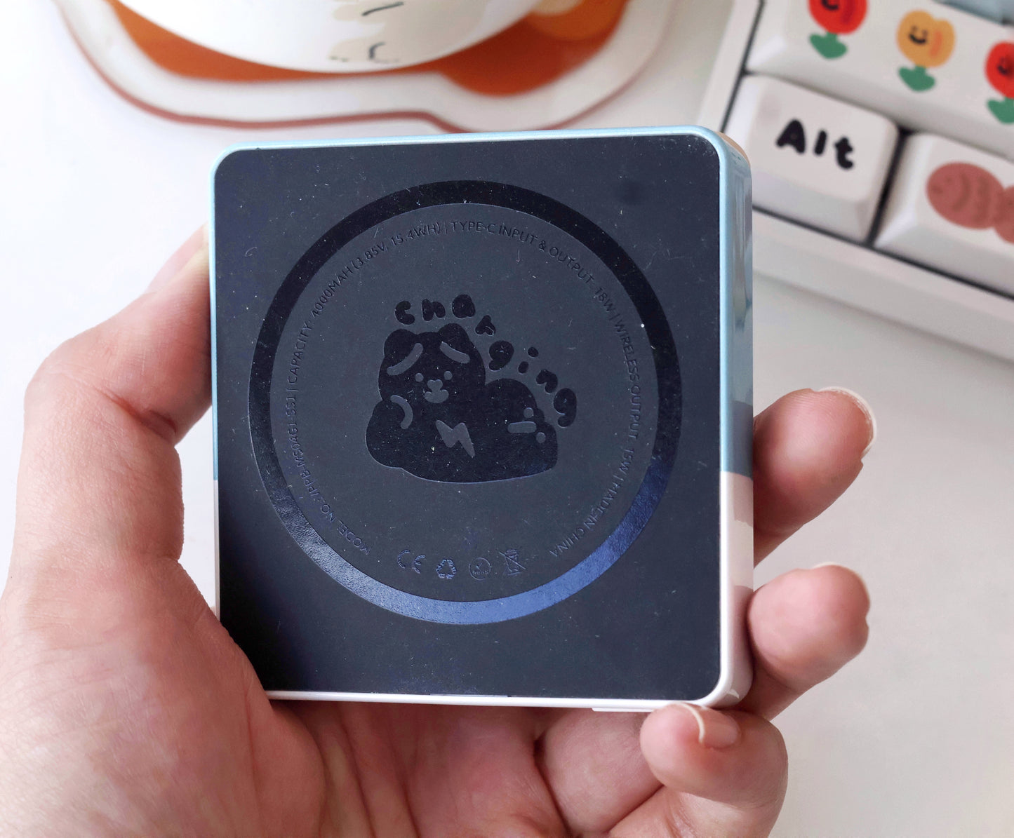 (Vinnic x Smile Studio) Lazy Smile Friends Magnetic Wireless Powerbank