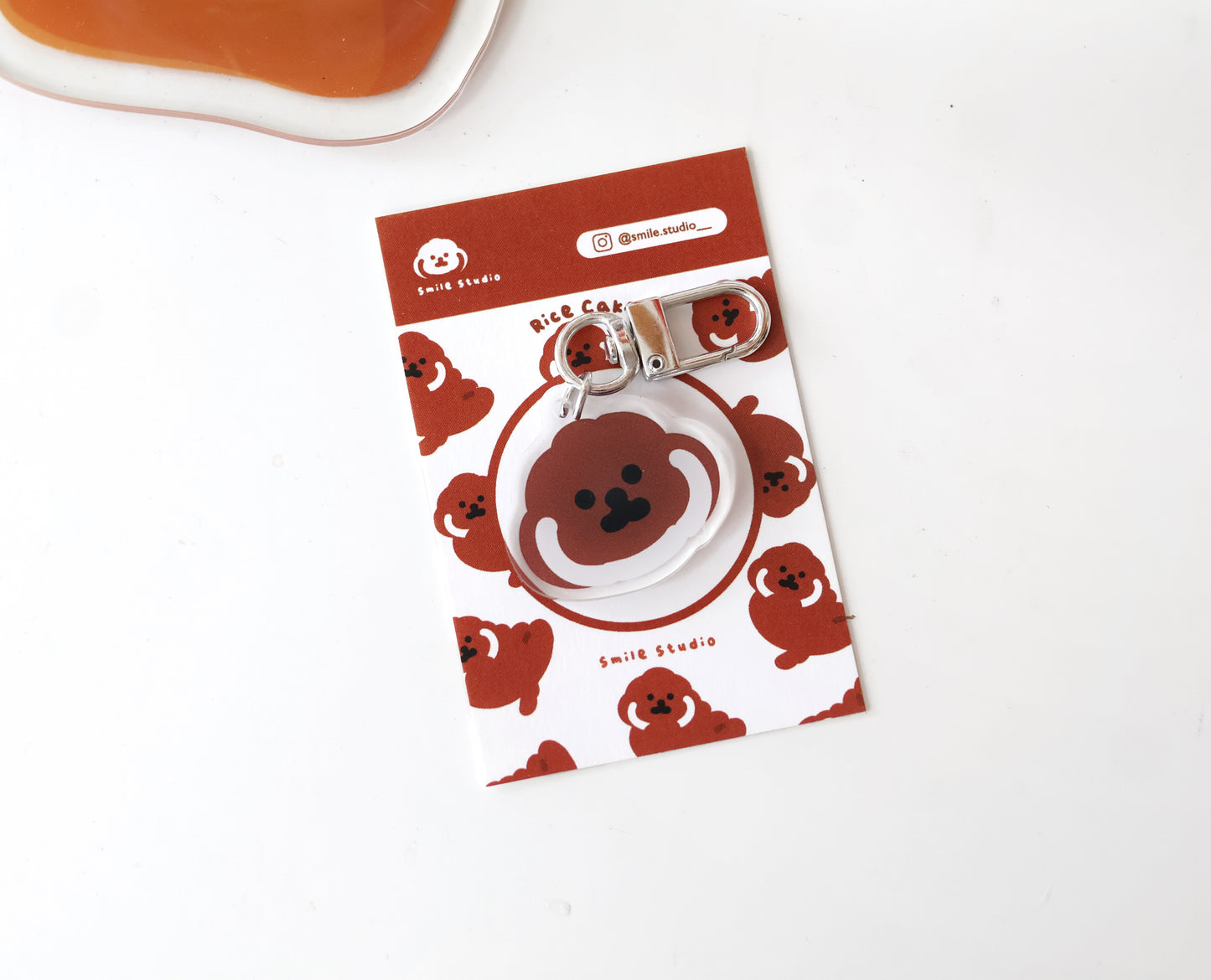 Rice Cake Keychain