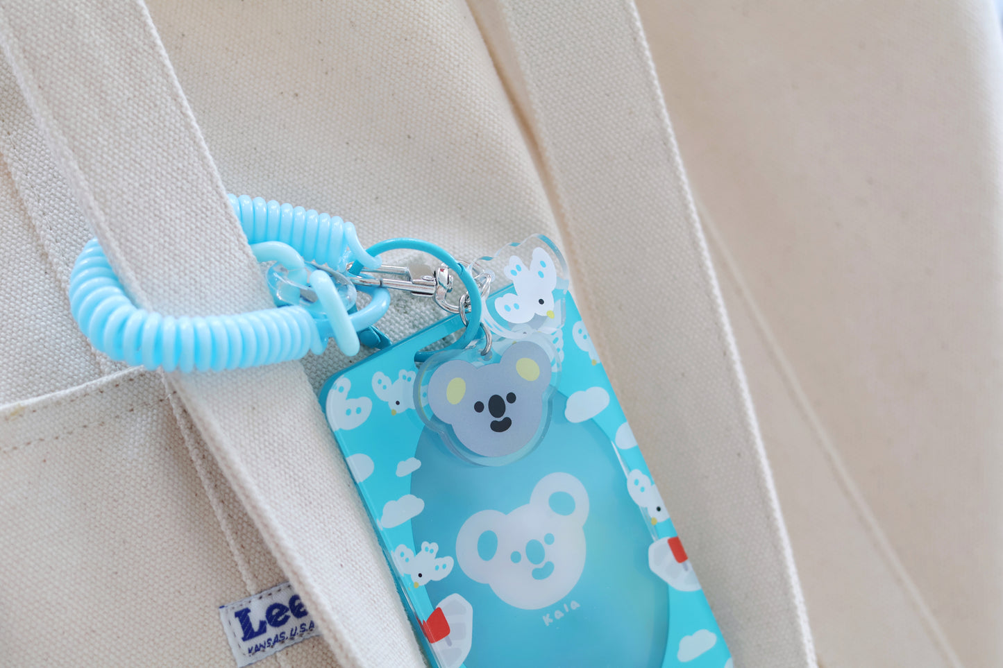 Kala Koala in Spring Keychain
