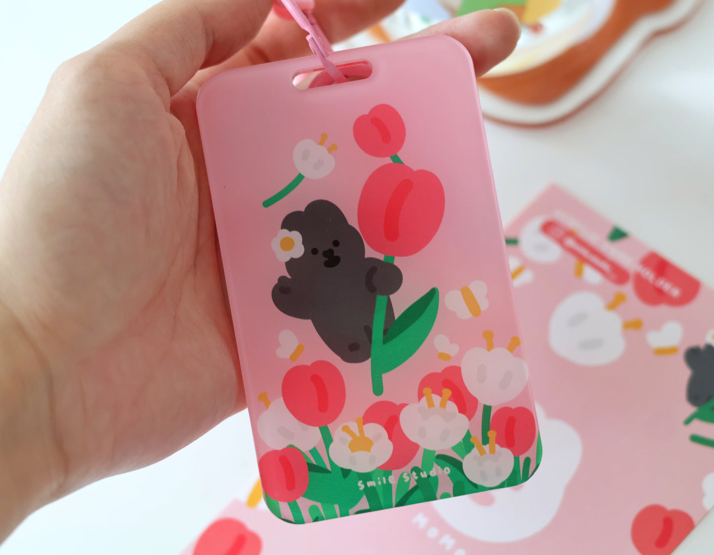 MoMo Rabbit in Spring Card Holder