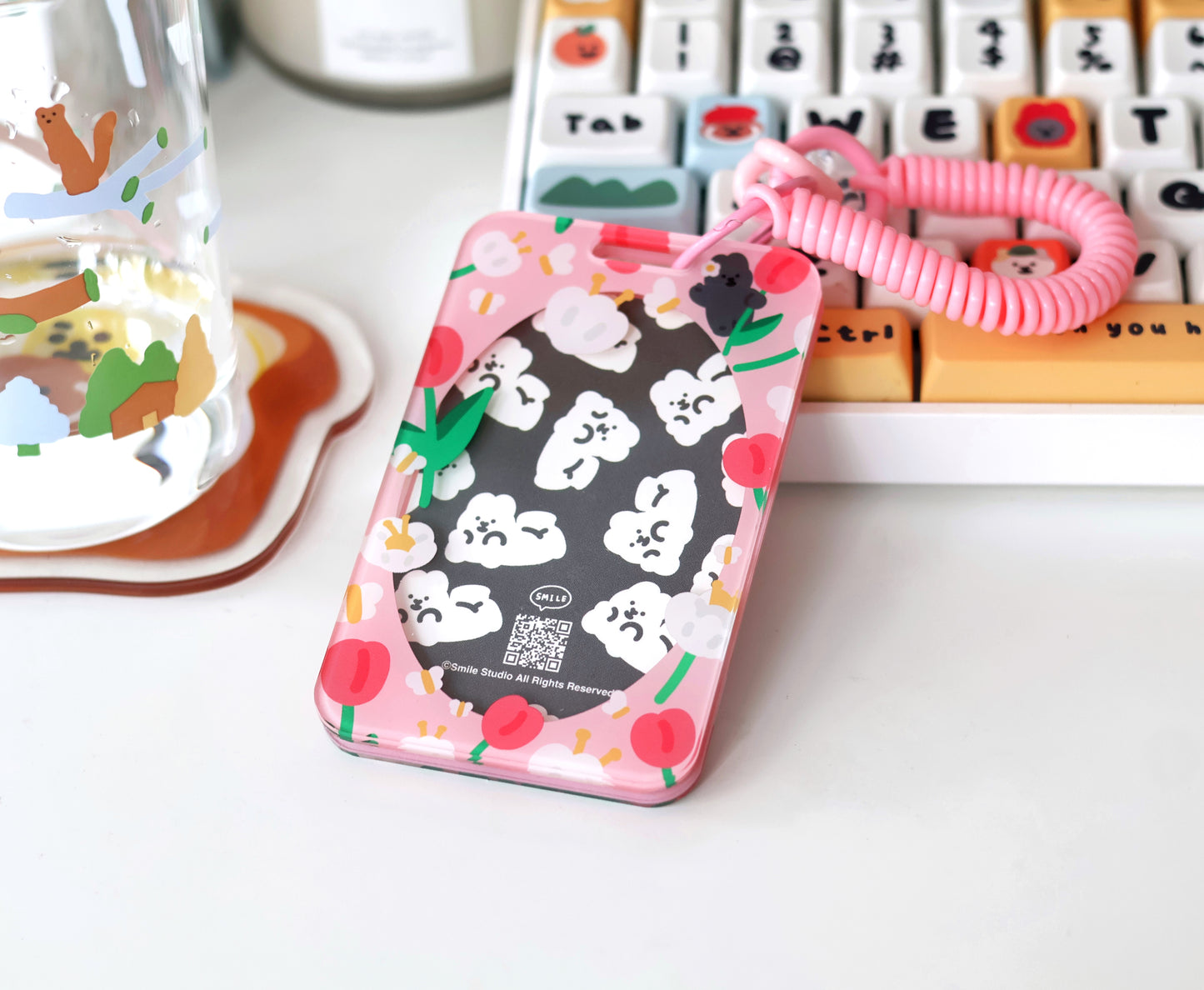 MoMo Rabbit in Spring Card Holder