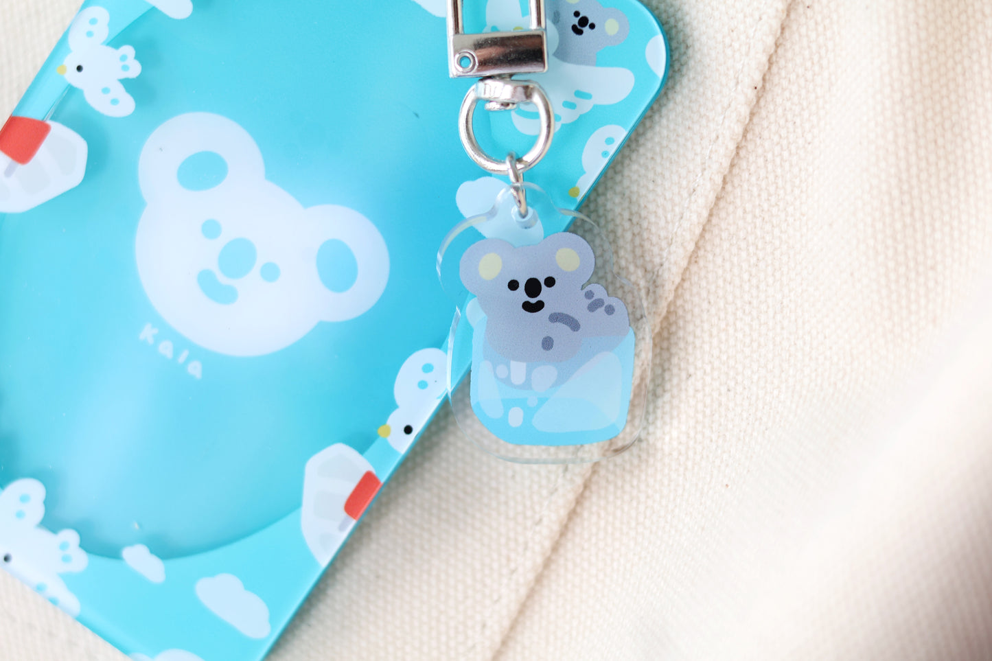 Iced Smile Friends Keychain