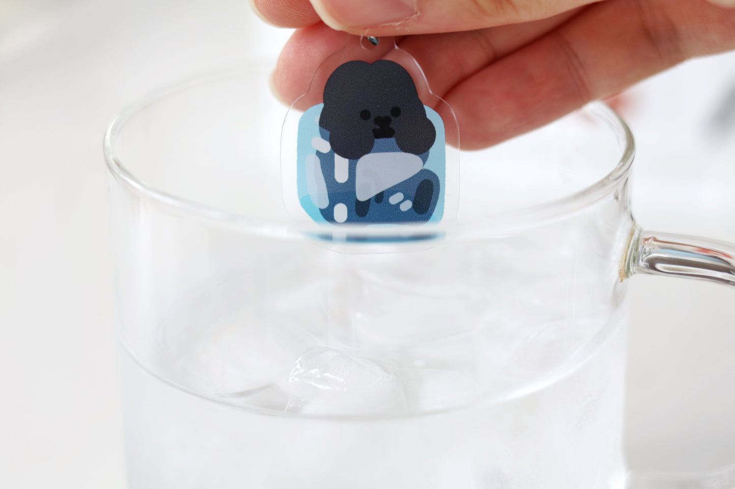 Iced Smile Friends Keychain
