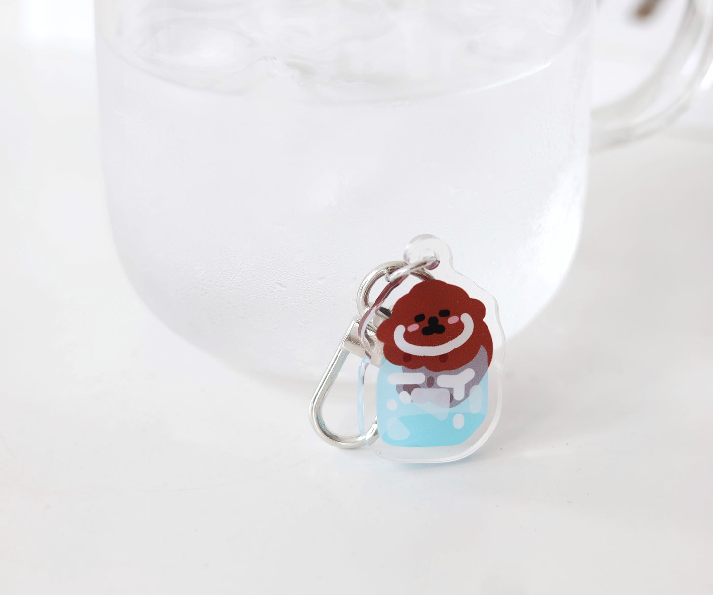 Iced Smile Friends Keychain