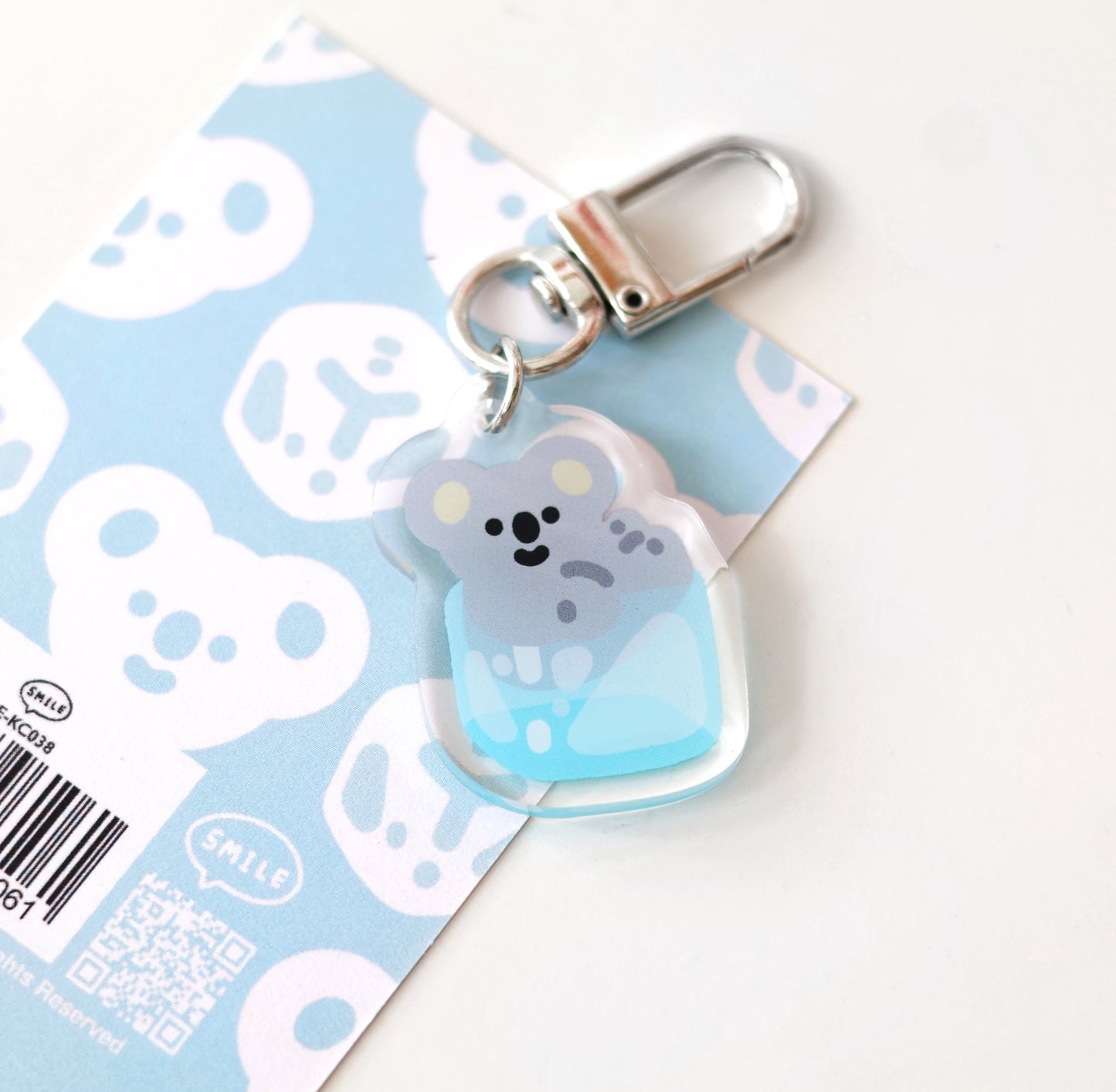 Iced Smile Friends Keychain