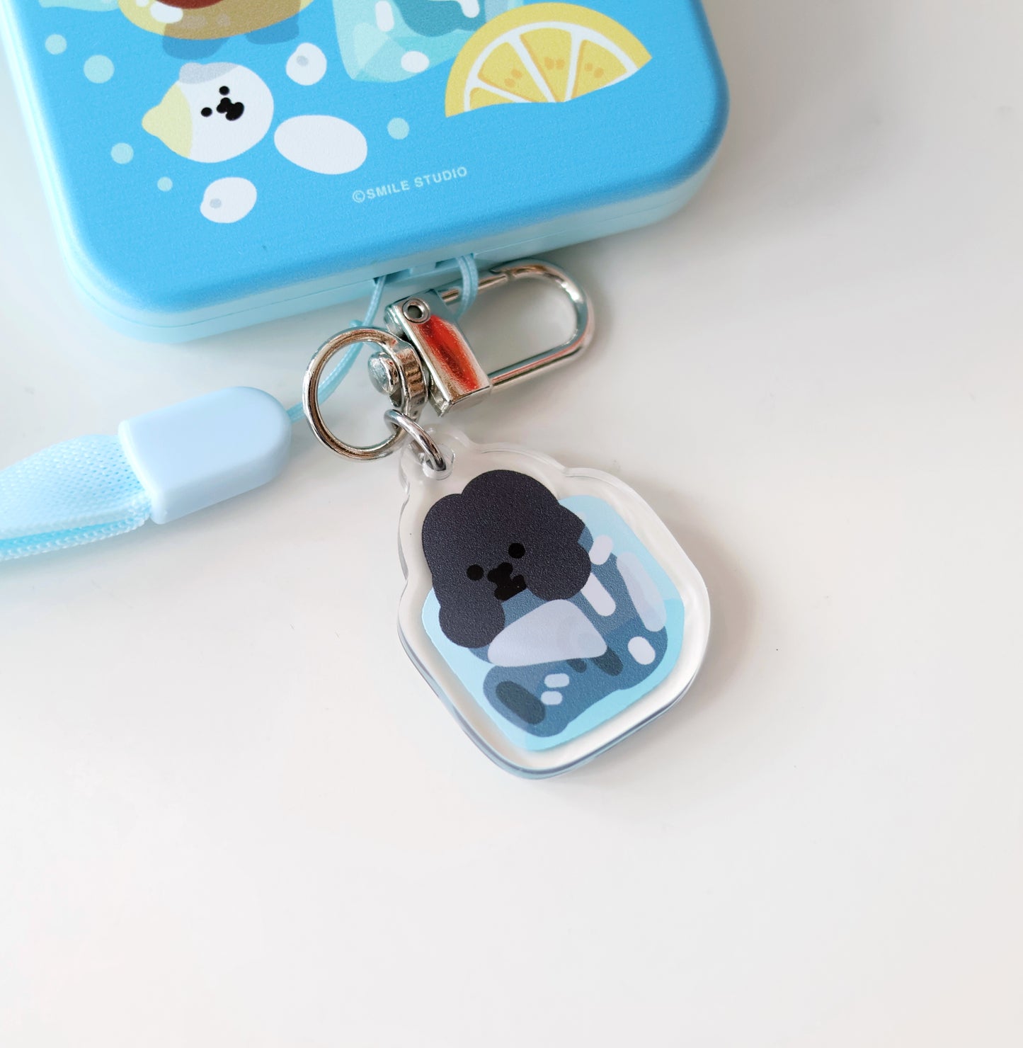 Iced Smile Friends Keychain