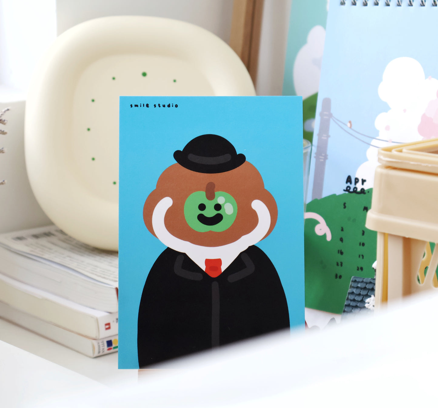 Rice Cake Puppy with Famous Painting Art Print Set