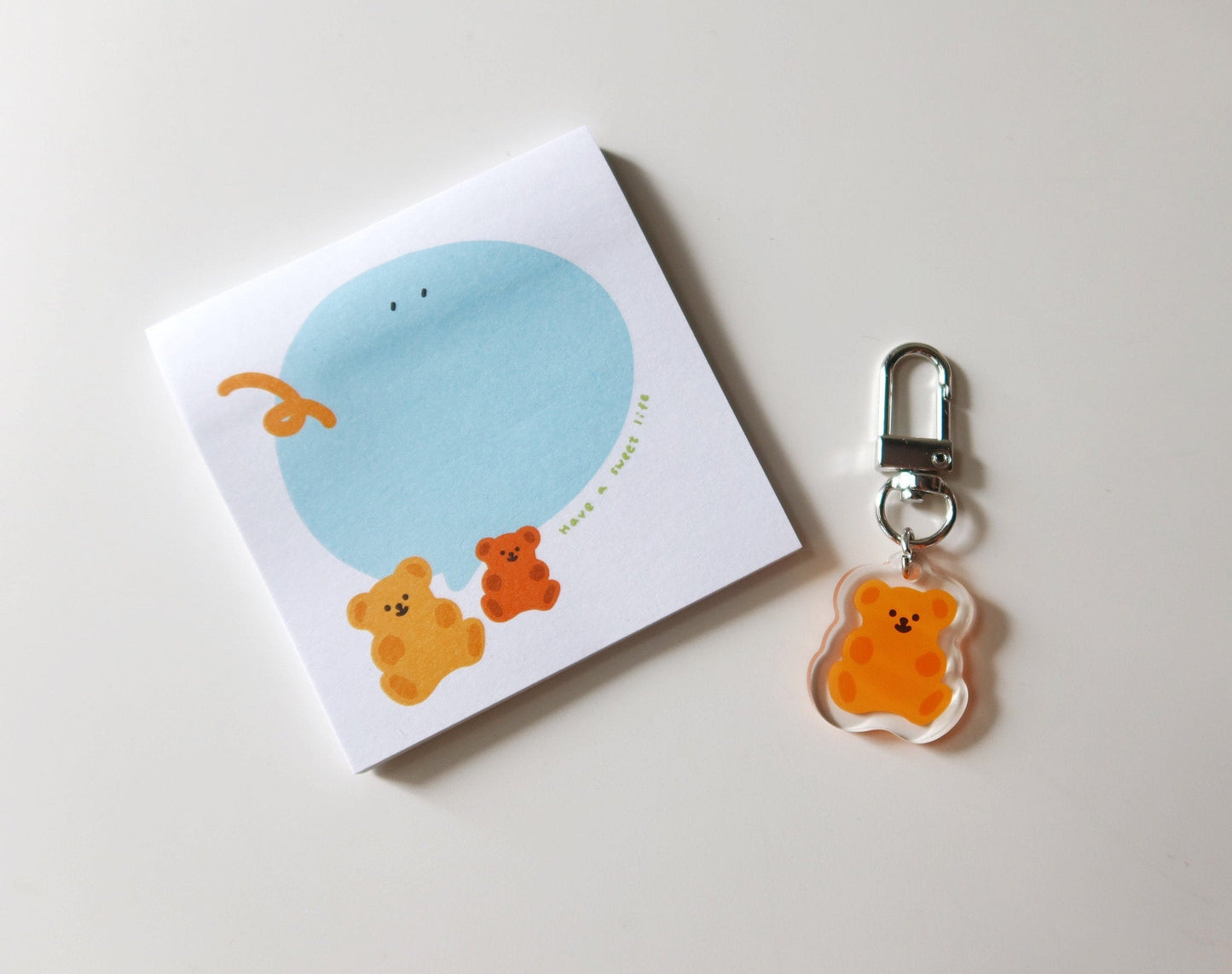 Smile Bear Keychain