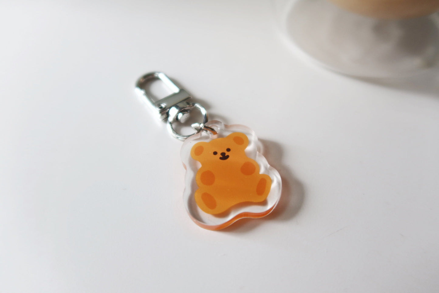 Smile Bear Keychain