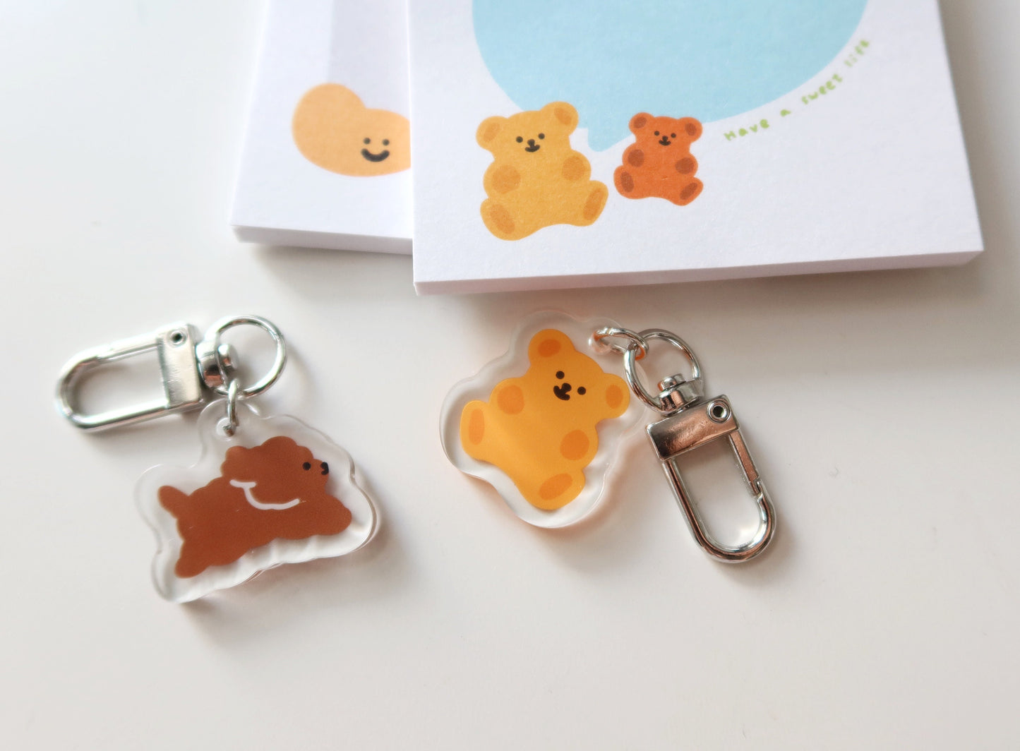 Smile Bear Keychain
