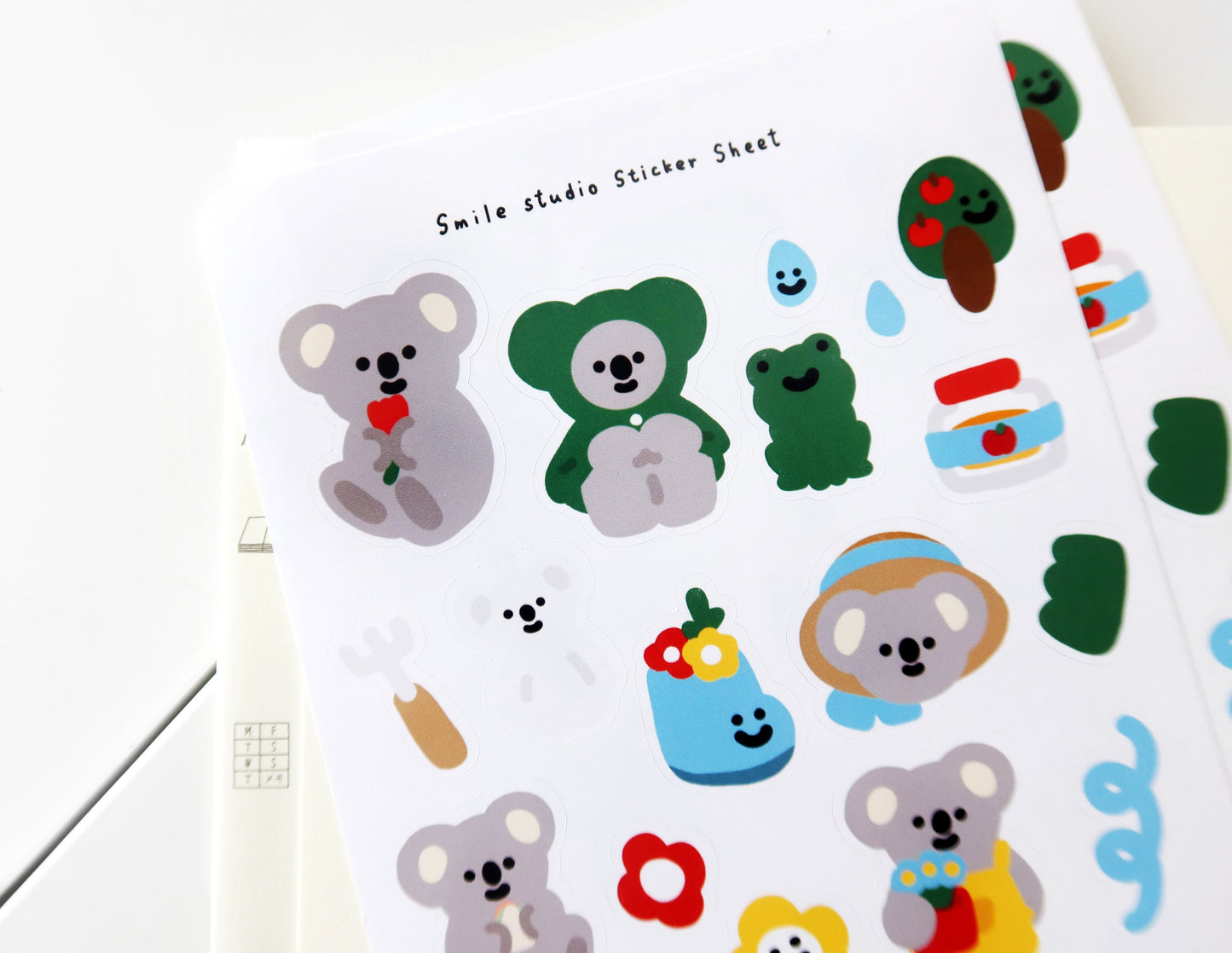 Kala Koala in Spring Glossy Sticker Sheet