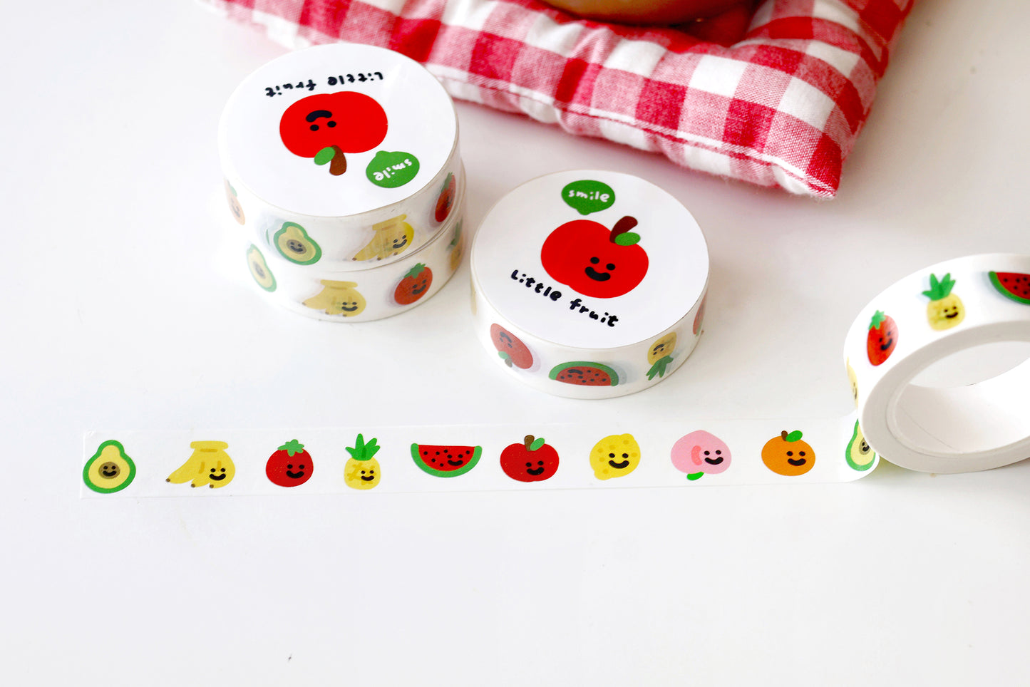 Smile Little Fruit Washi Tape