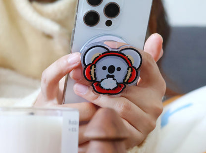 Kala Koala in Cozy Winter Phone Grip