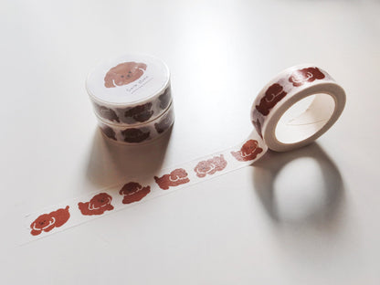 Rice Cake Puppy Washi Tape