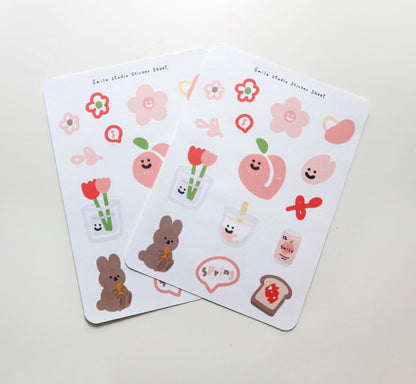 Smile Spring Sticker Sheet