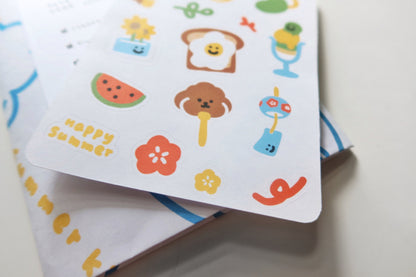 Smile Summer Sticker Sheet