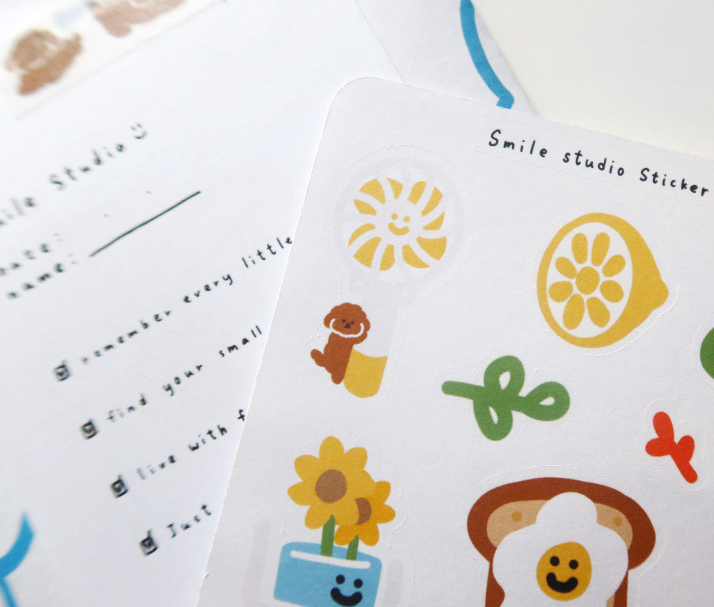 Smile Summer Sticker Sheet